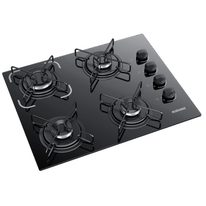 Cooktop 4 Bocas Itatiaia Preto Essencial - Bivolt