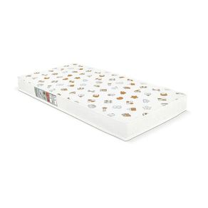 Colchão para Berço D18 70x130 Max Saúde Baby Reconflex - Branco