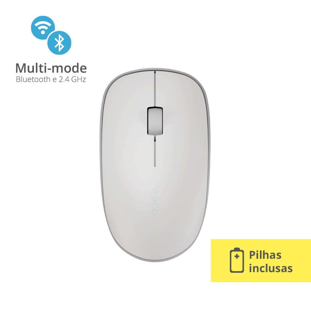 Combo Teclado e Mouse Sem Fio Multimídia USB Preto Multi - TC212