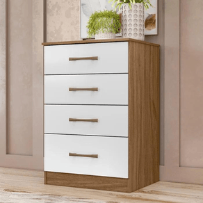 comoda-4-gavetas-moderdo-branco